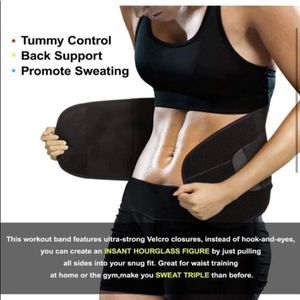 ⏳Tummy Control Waist Trimmer 6pack Ab Belt Sauna Waist Trainer By Maya N…